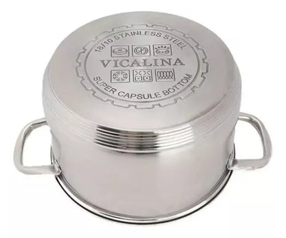 Cacerola Olla Acero Inoxidable