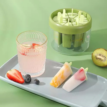 Molde De Silicona Para Hacer Helados De Paleta Hielo