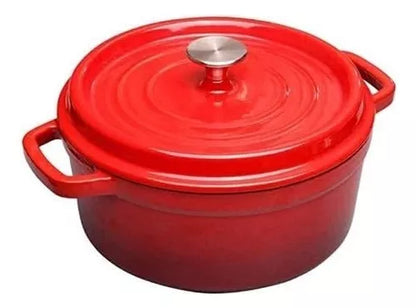 Olla Cacerola Cazuela Esmaltada Con Tapa