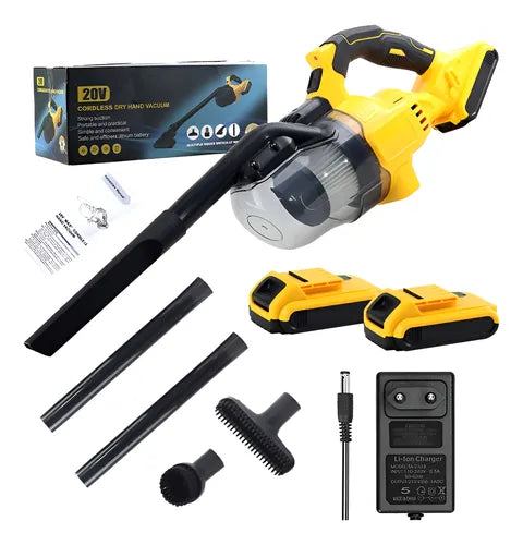 Aspiradora Inalámbrica De Mano Portátil + Baterías 20v