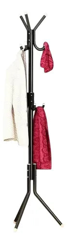 Perchero De Pie Colgador De Ropa Y Accesorios Metálico