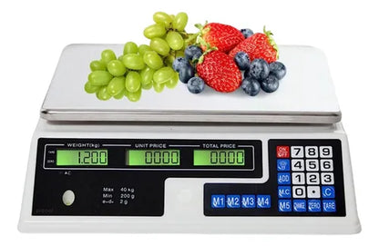 Balanza Digital Pesa Electrónica Con Bandeja 30kg