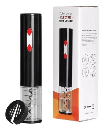 Sacacorcho Eléctrico Abridor De Botellas De Vino Automático