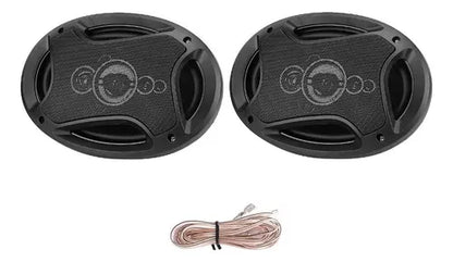 Parlantes Auto 800w Max 16cm*24cm Audio Ts-6972