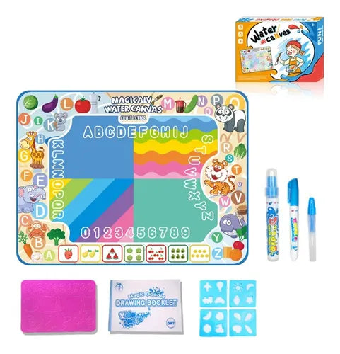 Lienzo De Agua Tapete Water Canvas Pintura Dibujo Para Niños