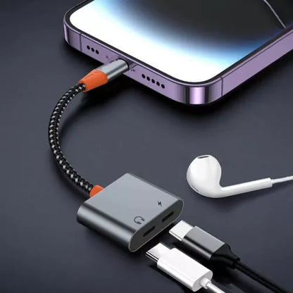 Convertidor De Audio Digital Tipo C A Tipo C + Dc 3,5mm