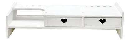 Elevador Soporte De Monitor Sobre Mesa Armable Organizador