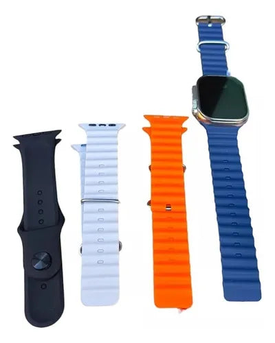 Reloj Inteligente 5 Correas+auricular+control De Fotos Tk706