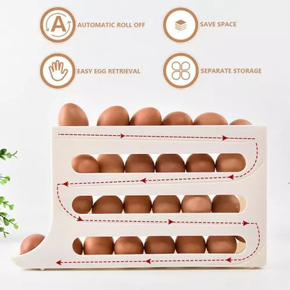 Dispensador De Huevos Para Nevera Organizador De Huevos