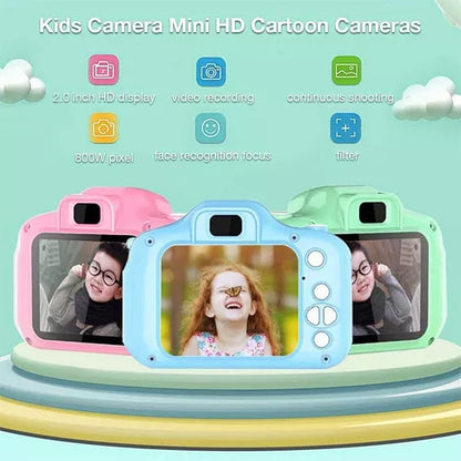 Mini Cámara Digital Foto Video Música Juego Hd Para Niños