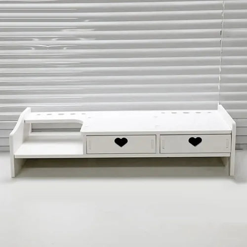 Elevador Soporte De Monitor Sobre Mesa Armable Organizador
