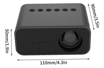 Proyector mini Genérica proyector 20000lm negro 220V