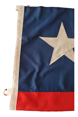 Bandera Chilena 300x200 Cm, Roja, Blanca Y Azul