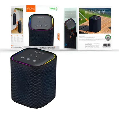 Mini Parlante Portátil Bluetooth 15w 1800mah Vidvie Sp929