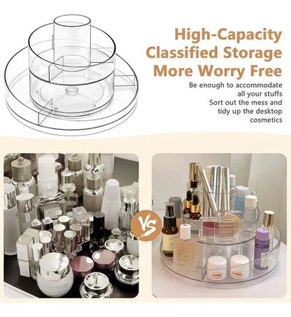 Organizador Cosméticos Maquillaje Escritorio Giratorio 360