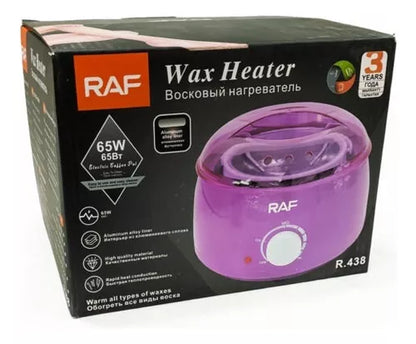 Calentador De Cera Depilatoria Olla Calentadora 65w Raf R438