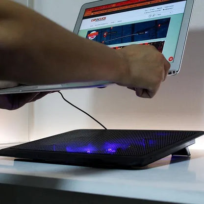 Base Notebook Ventilador Bass Enfriador Notebook Accesorios