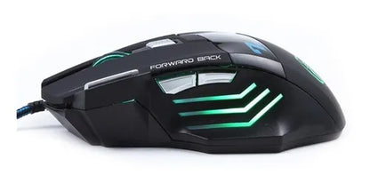 Mouse Notebook Mouse Gamer Pro X7 Mouse Optico Usb 3200 Dpi