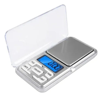 Pesa Gramera Balanza Digital Hasta 200 Gramos De Precisión Color Gris