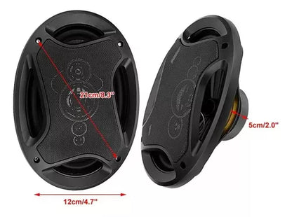 Parlantes Auto 800w Max 16cm*24cm Audio Ts-6972