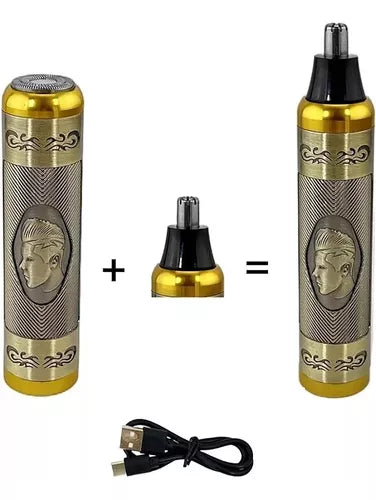 Cortadora De Pelo Patilla Barba Eléctrica 3en1 Ws-8150 Usb