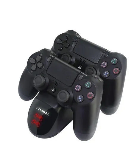 Cargador Mando Ps4 Cargador Ps4 Pantalla Led Doble Carga