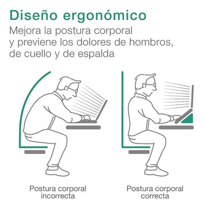 Soporte Alzador Notebook Plegable Base Inclinable P/ Laptop
