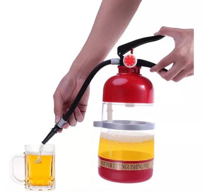 Dispensador De Cerveza Forma De Extintor Coctelera Bar Fiest