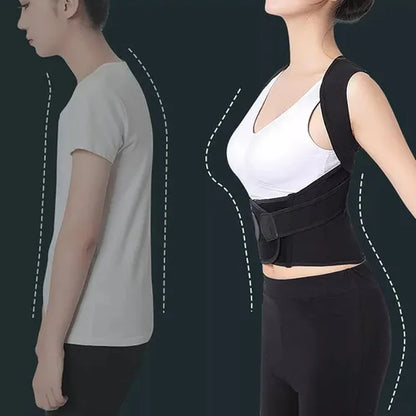 Corrector Postura Espalda Faja Para Hombre Y Mujer Ajustable