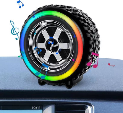 Parlante Neumático Luces Rgb Portátil Recargable Bluetooth