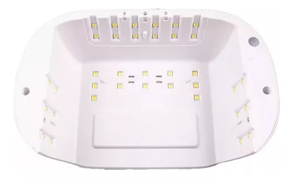 Lampara Uv Para Uñas Secadora De Uñas 168w Sensor Led Táctil