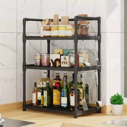 Estante Organizador De Cocina Baño Multifuncional 3 Niveles