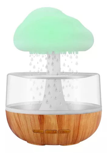 Humidificador Difusor Lluvia Cayendo De La Nube Aromaterapia