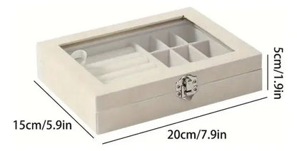 Joyero Caja Exhibición Estuche Organizador De Joyas Ld-1016