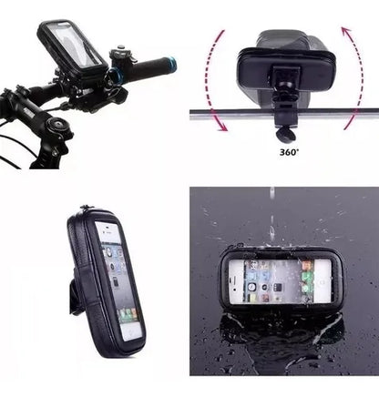 Soporte Estuche De Celular Para Bicicleta Táctil Impermeable