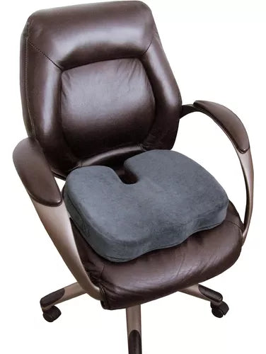 Cojín Asiento Confort Gel Espuma Coxis Transpirable