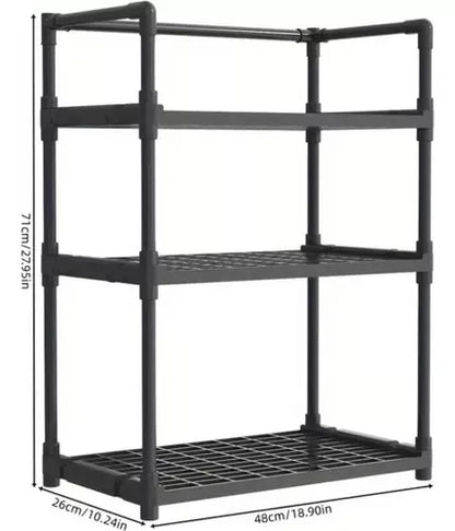 Estante Organizador De Cocina Baño Multifuncional 3 Niveles