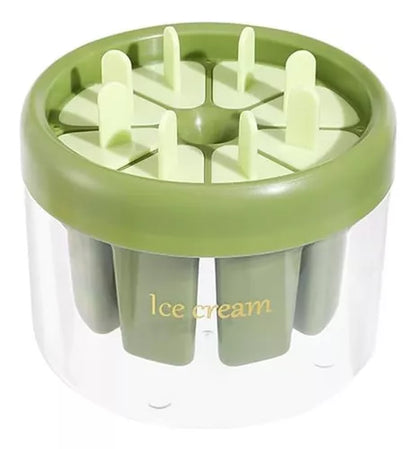 Molde De Silicona Para Hacer Helados De Paleta Hielo