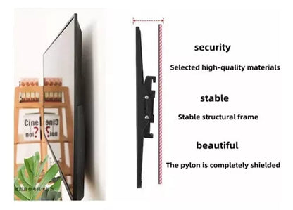 Soporte Pared Tv Inclinación Tv Led Lcd Pdp 23-55 Pulgadas