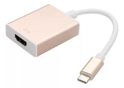 Conversor Usb - C 3.1 Para Hdtv Full Hd-1080p Color Dorado