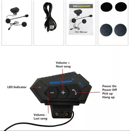 Audifono Para Casco Intercomunicador Moto Auriculares