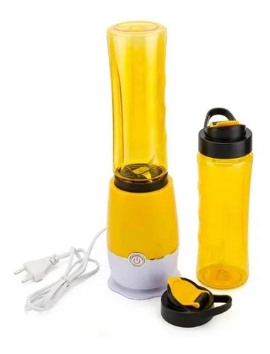 Juguera Batidora Licuadora Personal Portatil 2 Vasos Colores