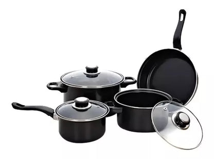 Batería De Cocina Antiadherente Juego De Ollas Y Utensilios