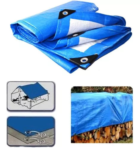 Lona Cobertor Impermeable Protector Multipropósito 6mx8m