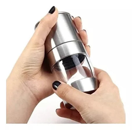 Molinillo De Pimienta Sal Ajustable Pulverizador Condimento