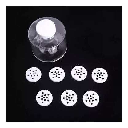Especieros Torre Condimenteros 6 Frascos Acrílicos Cocina