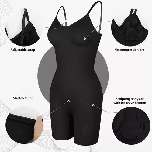 Body Short Moldeadora Con Control Faja