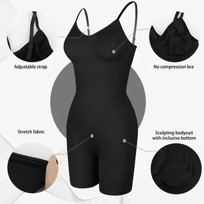Body Short Moldeadora Con Control Faja