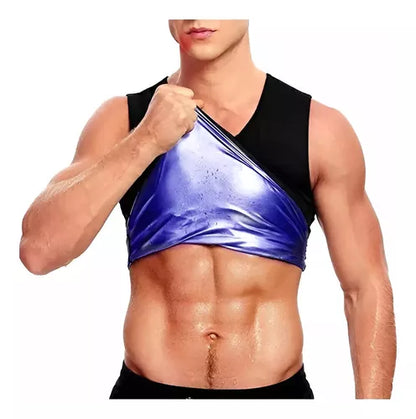 Polera Reductora Faja Compresión Efecto Sauna Sweat Shaper