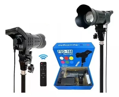 Luz Foco Spotlight Fotografía Profesional Rgb Control